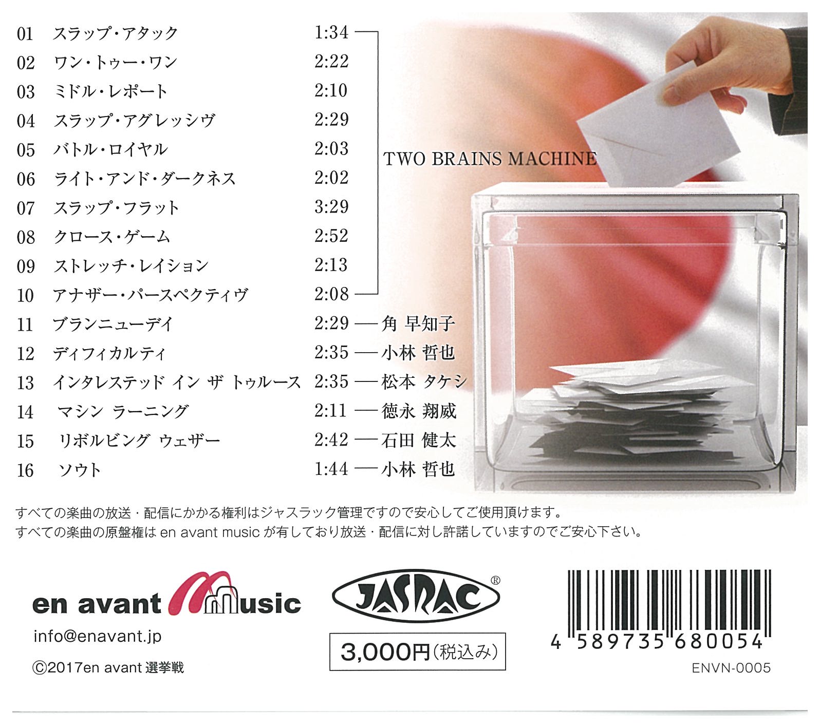 5.THE選挙戦！ | テレビ番組用高品位楽曲のダウンロード - アナヴァンミュージック