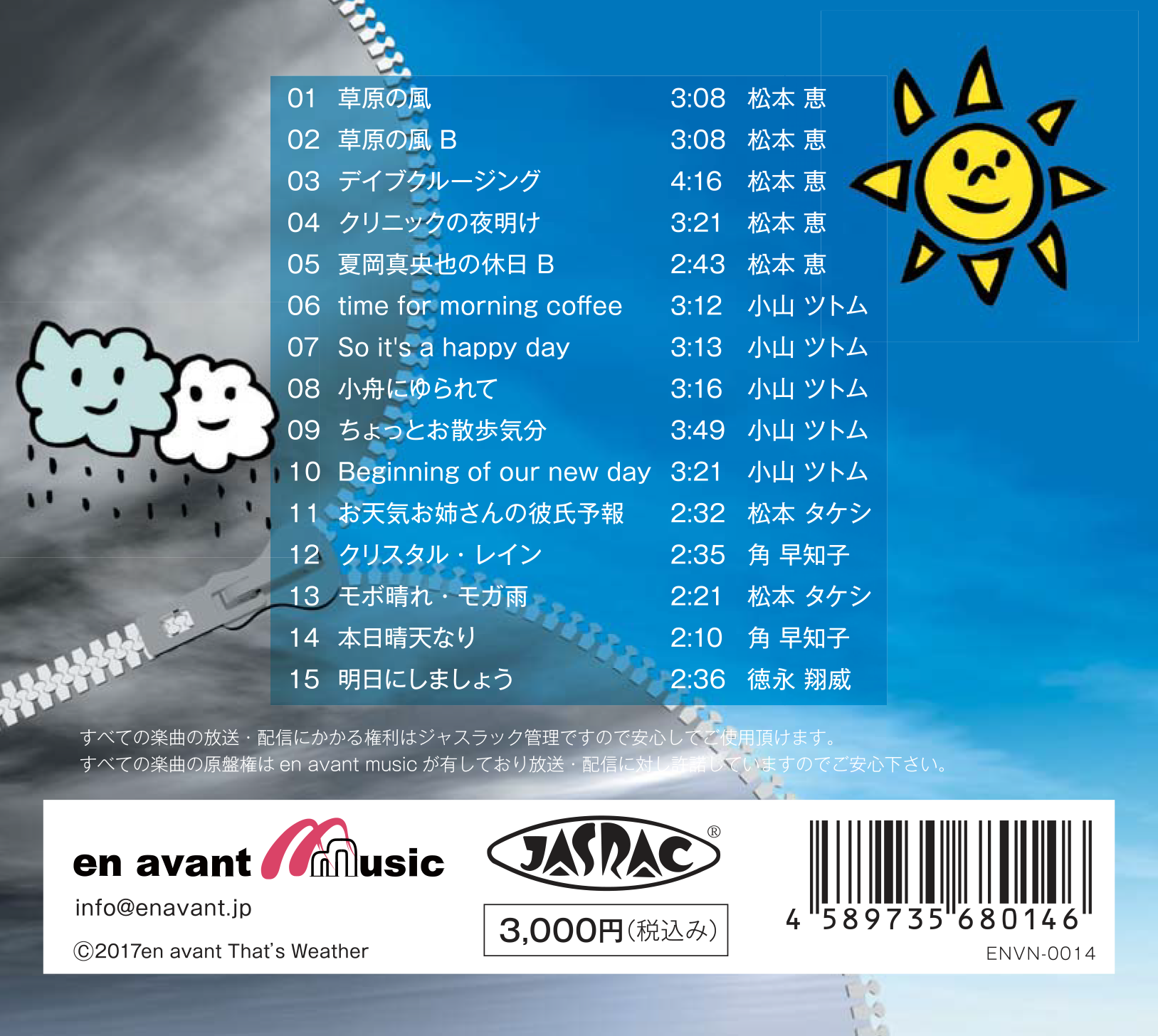 That S Weather テレビ番組用高品位楽曲のダウンロード アナヴァンミュージック